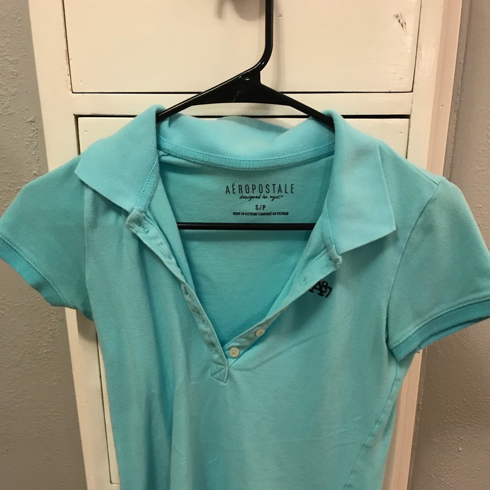 Light blue colored shirt